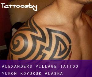 Alexanders Village tattoo (Yukon-Koyukuk, Alaska)