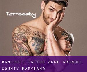 Bancroft tattoo (Anne Arundel County, Maryland)