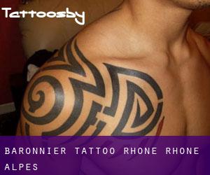 Baronnier tattoo (Rhône, Rhône-Alpes)