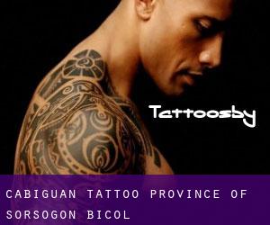 Cabiguan tattoo (Province of Sorsogon, Bicol)