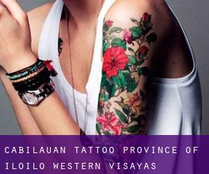 Cabilauan tattoo (Province of Iloilo, Western Visayas)