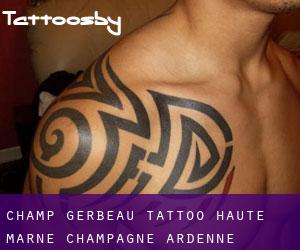 Champ Gerbeau tattoo (Haute-Marne, Champagne-Ardenne)