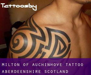 Milton of Auchinhove tattoo (Aberdeenshire, Scotland)